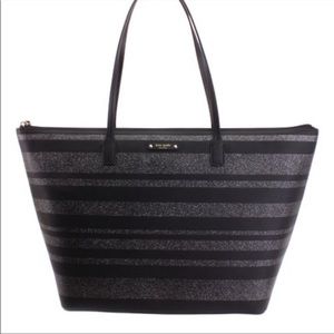 Kate Spade Hani Haven Lane Glitter Tote!